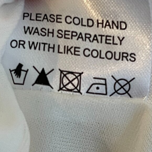 Magnolia Boutique White Babydoll Mini-Dress, Large - NWOT - Picture 6 of 7